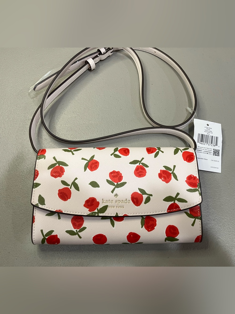 NWT Kate Spade Dana Small Flap Crossbody Bag